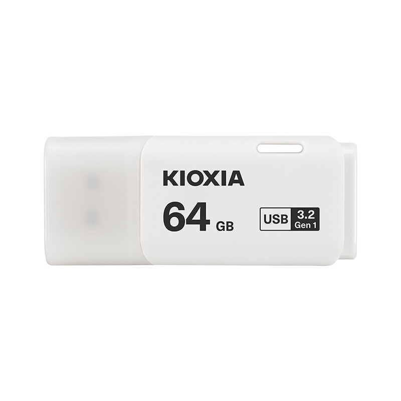 KIOXIA 铠侠 隼闪系列 TransMemory U301 USB 3.2 U盘 白色 64GB USB-A 26.46元