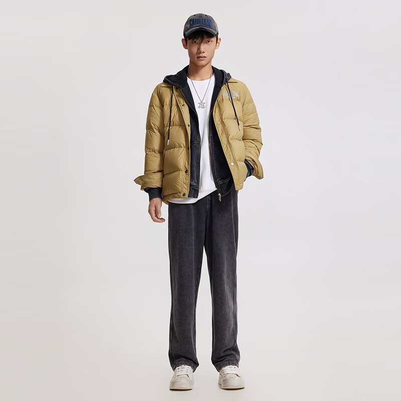 卡宾 男装90鸭绒羽绒服秋冬宽松外套 195.3元