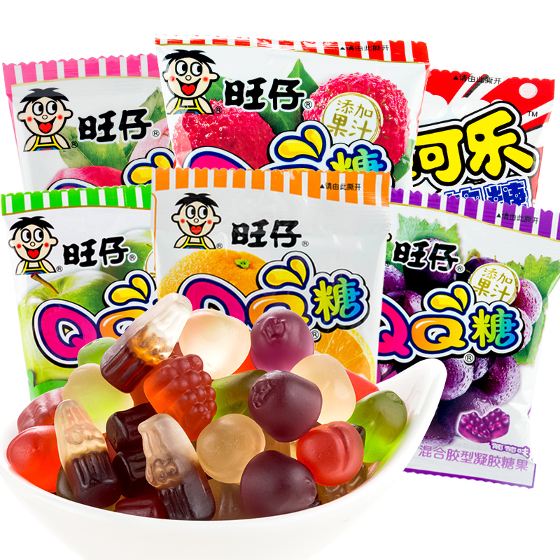 88VIP：Want Want 旺旺 旺仔QQ糖 20g*20包 混合多口味 15.68元