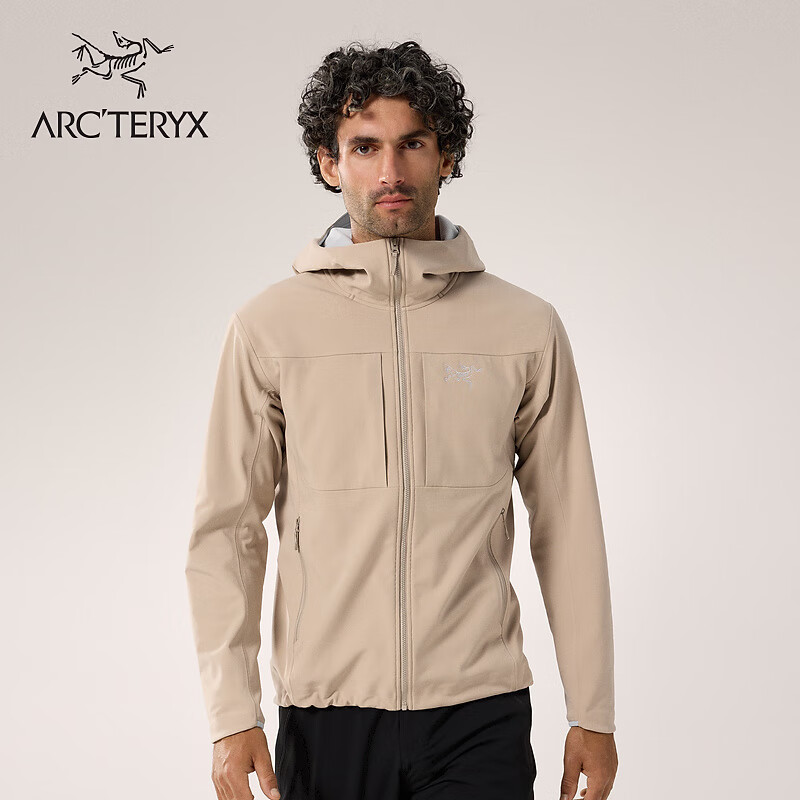 ARC'TERYX 始祖鸟 GAMMA系列 MX HOODY 男子软壳夹克 Smoke Bluff/浩渺灰 L ￥4000