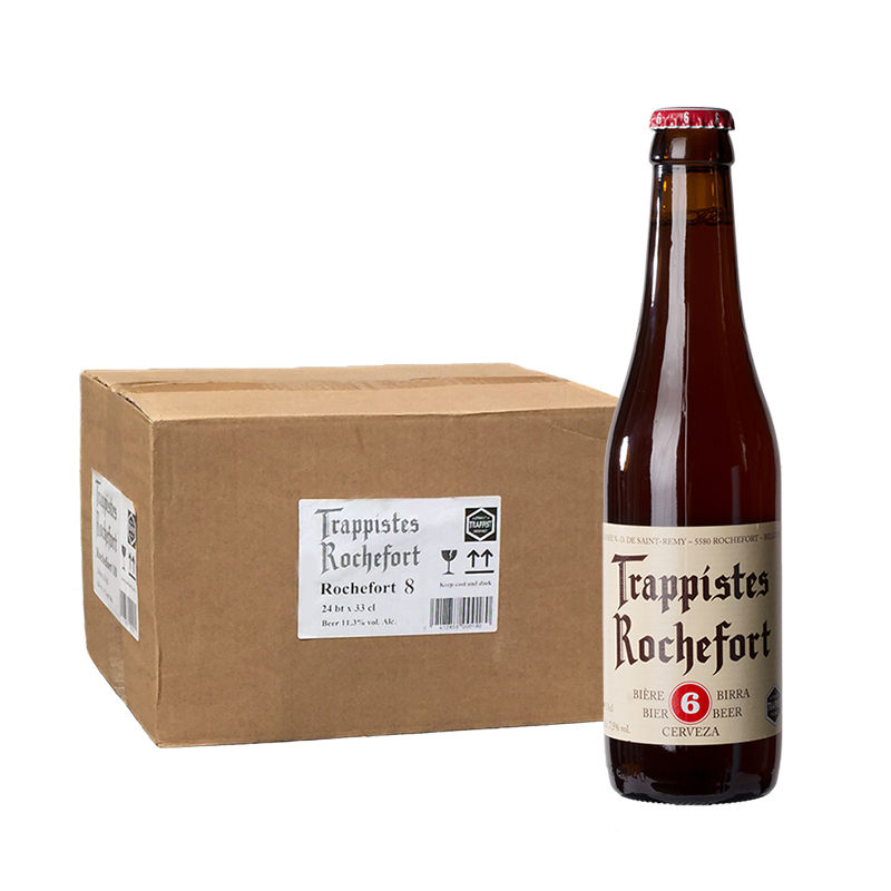 春焕新、88VIP：Trappistes Rochefort 罗斯福 修道士啤酒6号 330mlx12瓶 124.64元（需