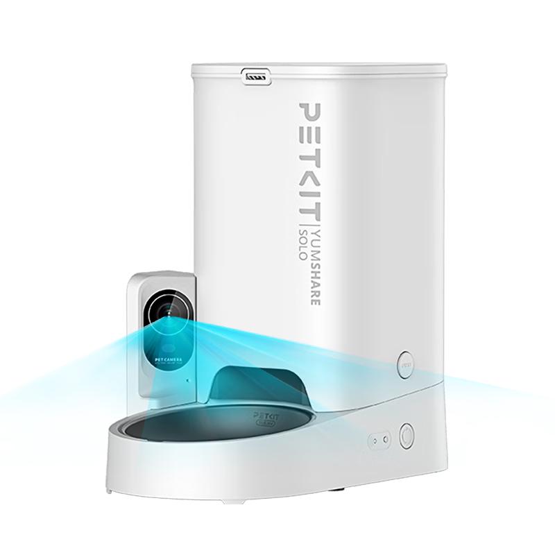 小佩 SOLO 宠物智能喂食器 AI可视版 白色 3L 316.1元（需用券）