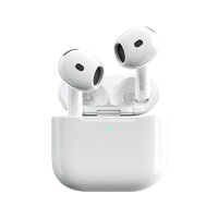 苹果 Apple AirPods 4 主动降噪款 半入耳式真无线蓝牙耳机 白色 无线充电 ￥1079