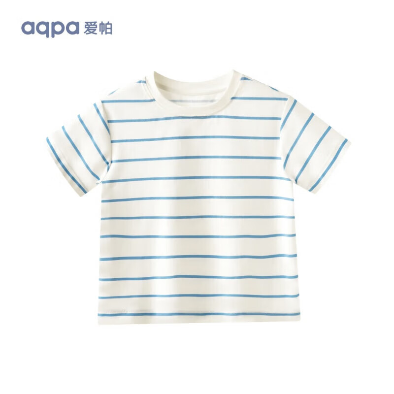 aqpa 儿童撞色短袖T恤 30元（需买2件，共60元，需用券）