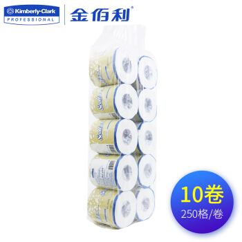 金佰利 Kimberly-Clark 94479 有芯卷纸 3层 （250格×10卷） 23.93元（需买3件，需用