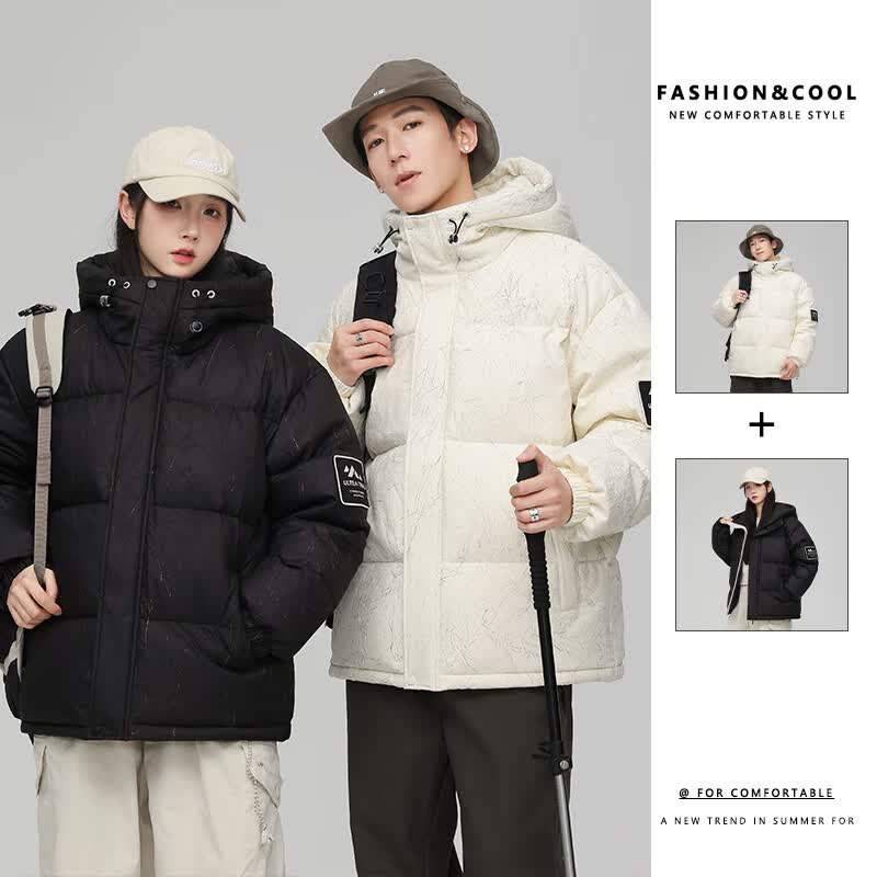 雪中飞 90%绒 短款立领保暖羽绒服（双色可选） 159元（需用券）
