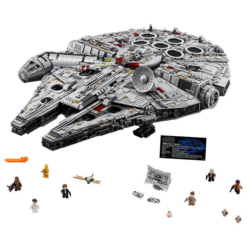 LEGO 乐高 Star Wars星球大战系列 75192 豪华千年隼号 积木模型 5599元