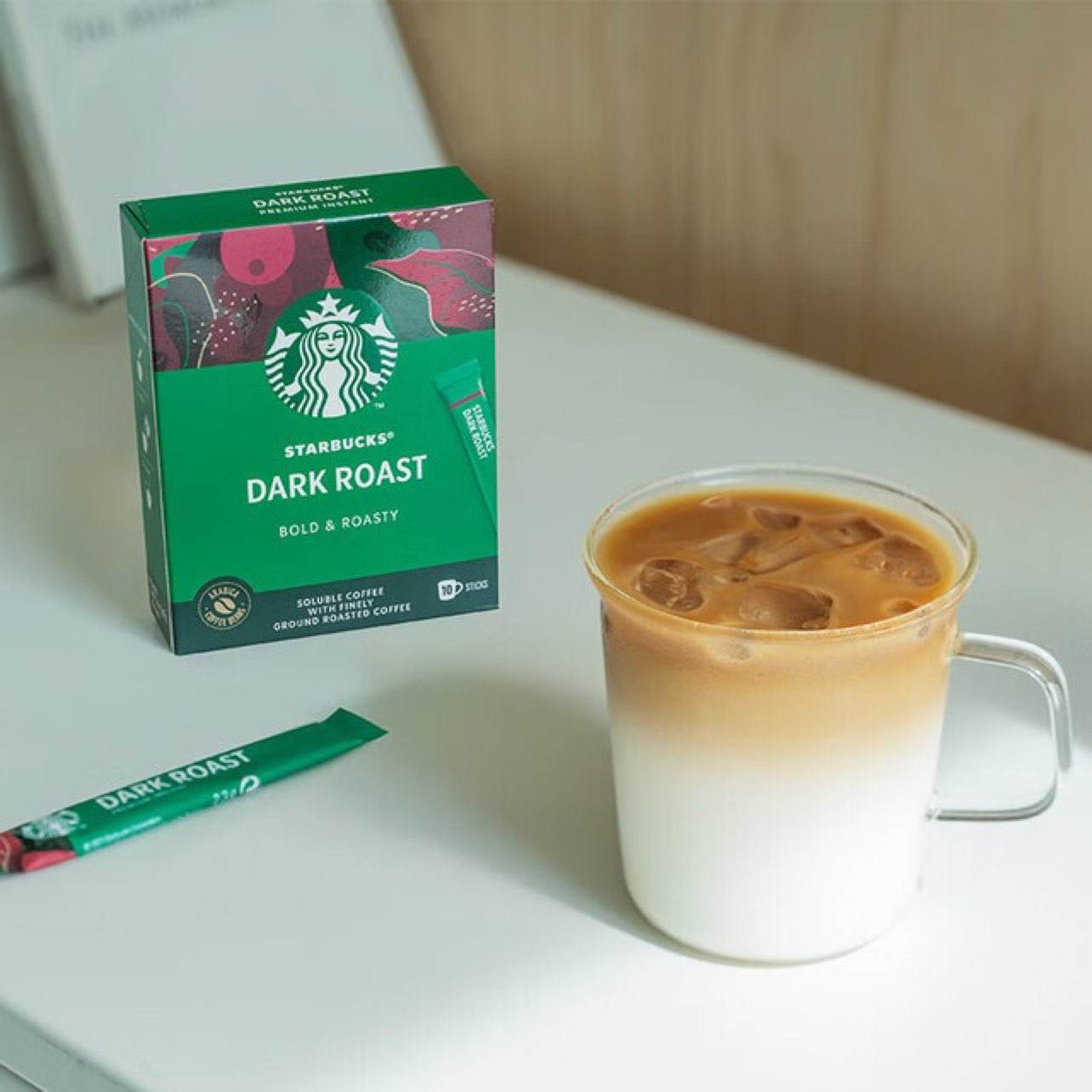 STARBUCKS 星巴克 速溶黑咖啡深度烘焙特享 2.3g*40杯 94.95元（需领券）