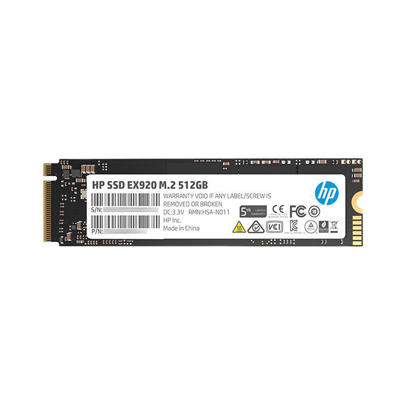 惠普 EX950 NVMe M.2 固态硬盘 512GB（PCI-E3.0） 259元