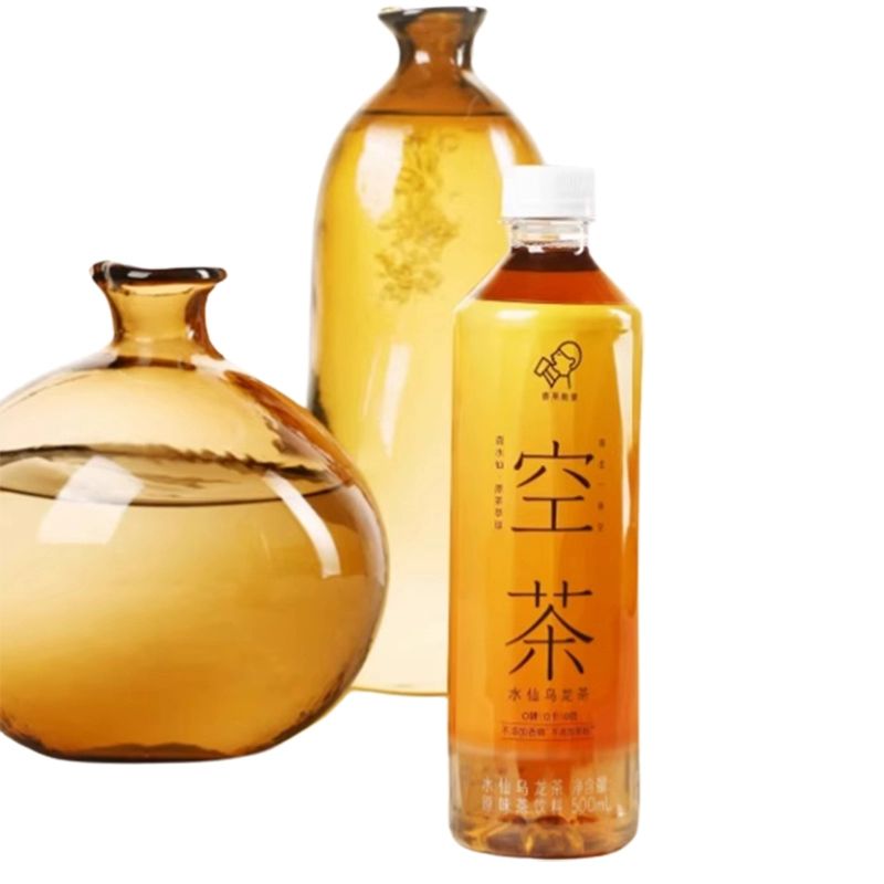 喜茶空茶0糖0卡0脂饮料500ml*15瓶 券后39.9元