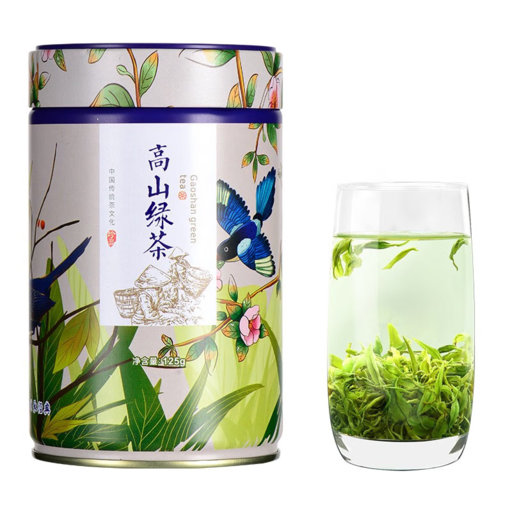 悦典 2023高山绿茶 125g/罐 买一瓶送一瓶 27.95元（需用券）