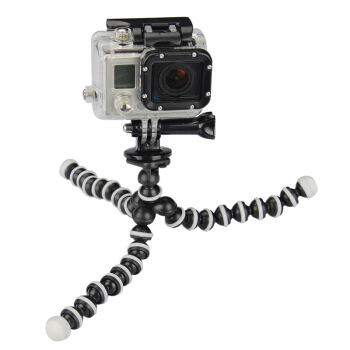 景胜 KYOTSU Gopro hero7/6/5/4/3大疆OSMO ACTION通用款小蚁八爪鱼支架 多功能三脚架