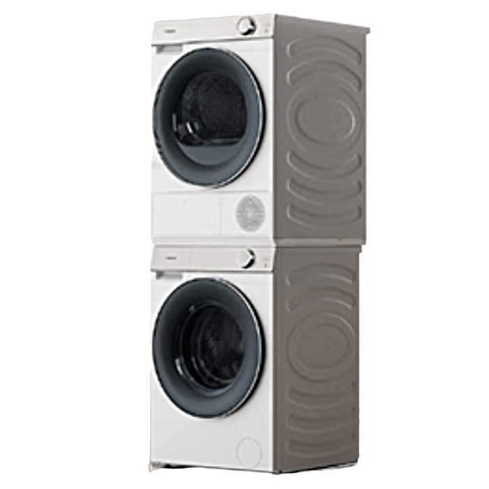 海信 棉花糖智享版MAX HG12M5S+DG12M5S 热泵洗烘套装 4299元