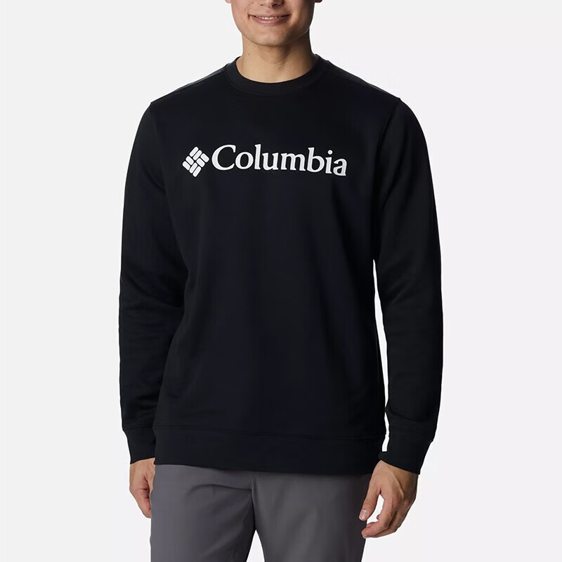 哥伦比亚 23秋冬新款哥伦比亚卫衣男户外加绒保暖圆领套头长袖T恤AE0954 013 2