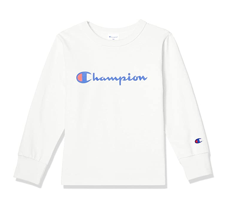 Champion 冠军 BASIC系列 男童纯棉长袖T恤 CS6428 多码折后81.57元（1件8折）