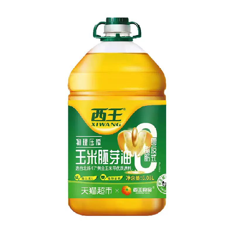 XIWANG 西王 零反式脂肪酸玉米胚芽油 6.08L ￥71.95