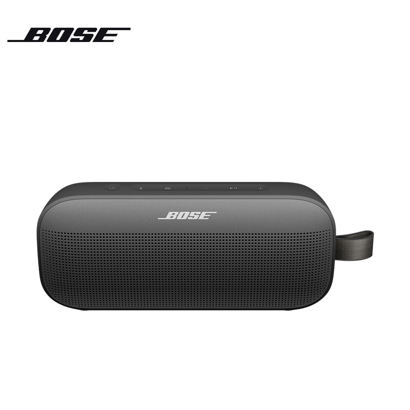 国家补贴、PLUS会员:BOSE SoundLink Flex SE蓝牙音响-黑色 户外防水便携式露营音箱/扬声器 548元包邮