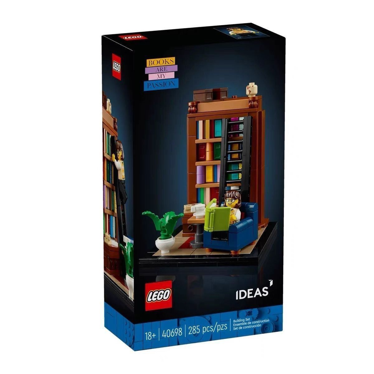 百亿补贴：LEGO 乐高 IDEAS系列限定赠品40698书香满屋知识玩具 450元