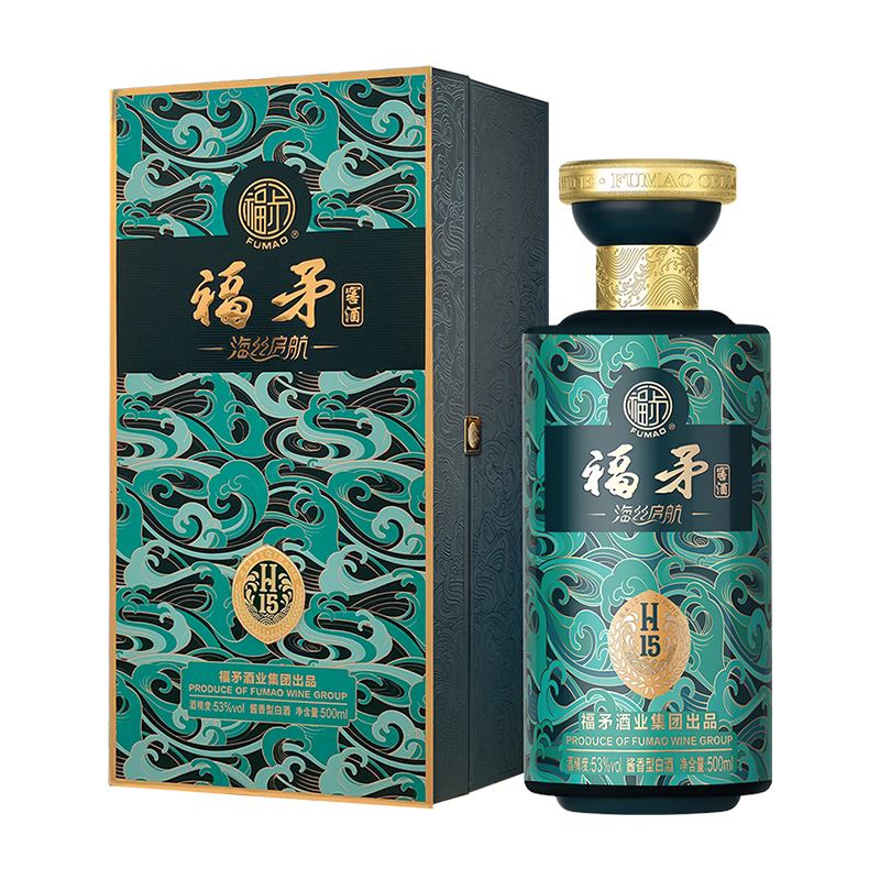 福矛 海丝H15 53%vol 酱香型白酒 500ml 单瓶装 1399元