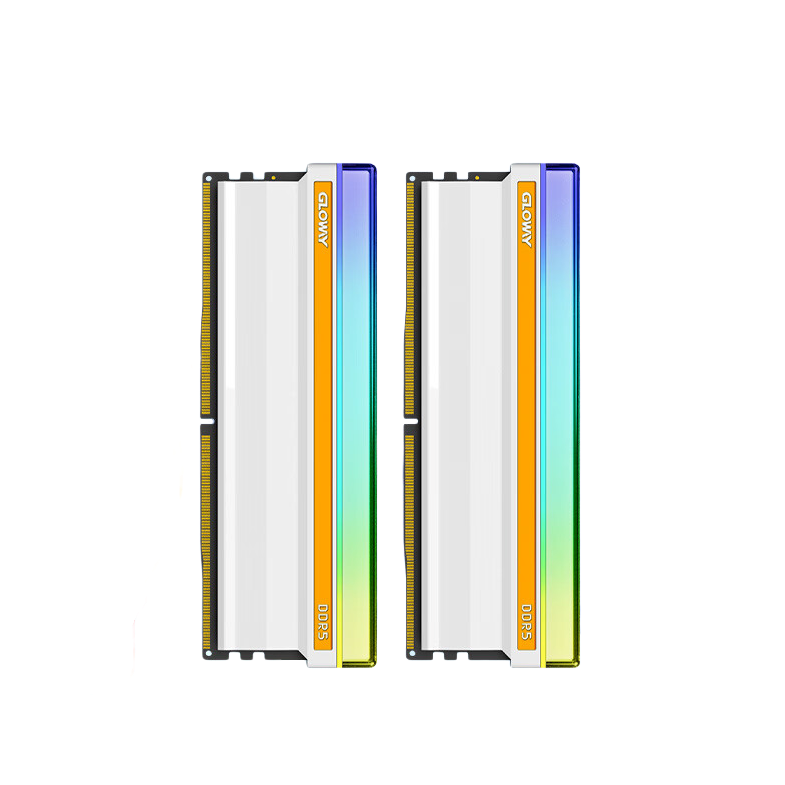 GLOWAY 光威 神策RGB系列 DDR5 7200MHz RGB 台式机内存 灯条 白色 32GB 16GBx2 764.73元
