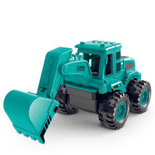 妮乐小队长 儿童惯性小汽车工程车模型 绿色挖掘机 7.9元包邮（需用券）