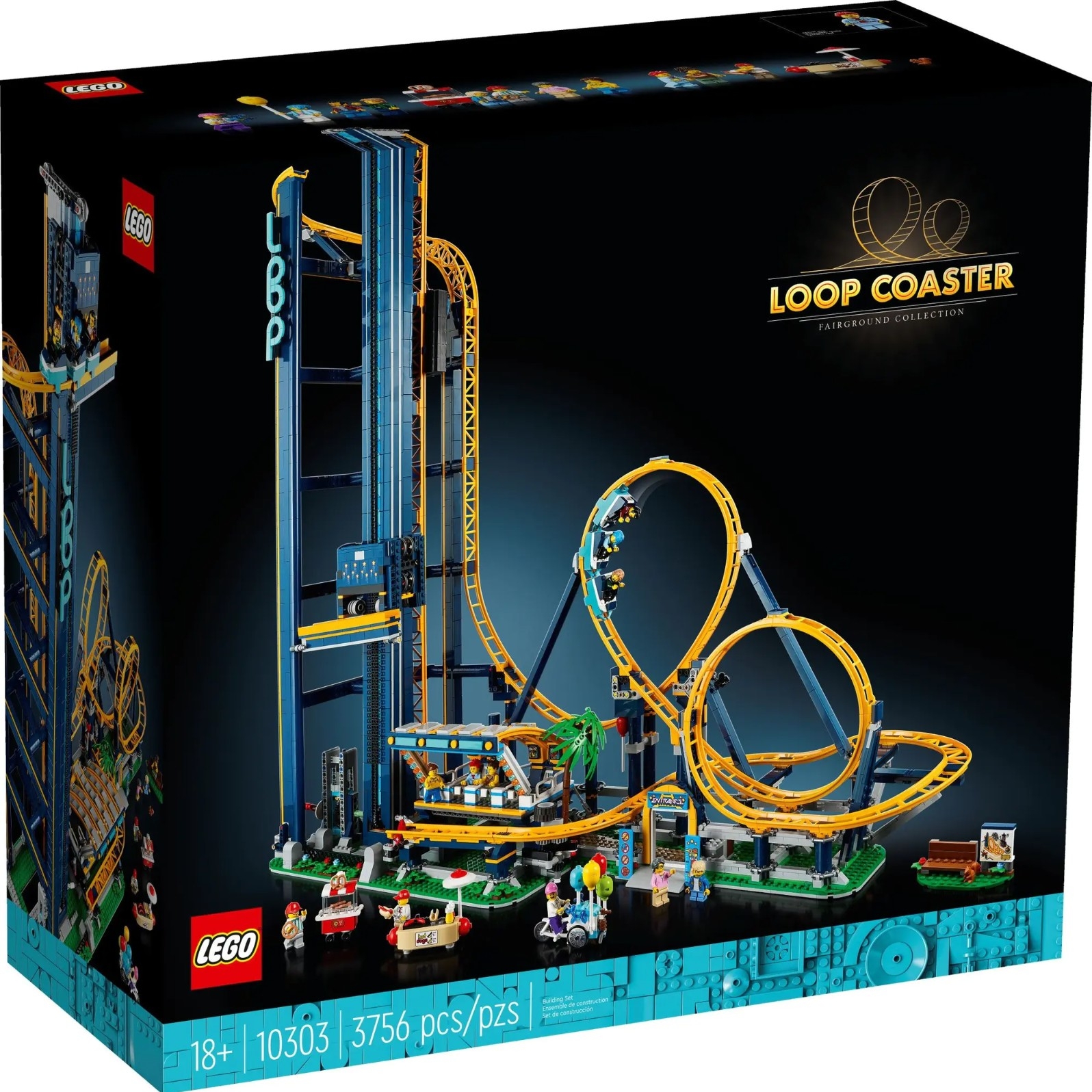 LEGO 乐高 Creator创意百变高手系列 10303 翻滚过山车 1521元（需用券）