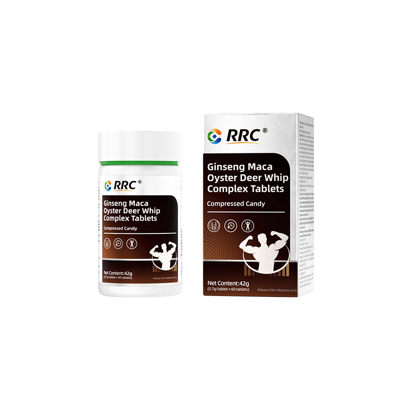 RRC 人参玛珈牡蛎鹿鞭片 60片×1瓶 19.9元（需换购）