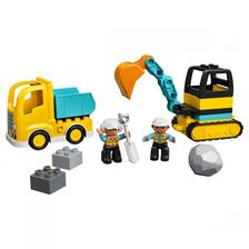 88VIP：LEGO 乐高 Duplo得宝系列 10931 翻斗车和挖掘车套装 112.4元包邮（双重优