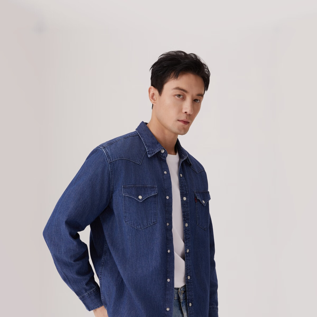 Levis 李维斯 男士宽松牛仔衬衫 267.29元包邮/件（需凑单）