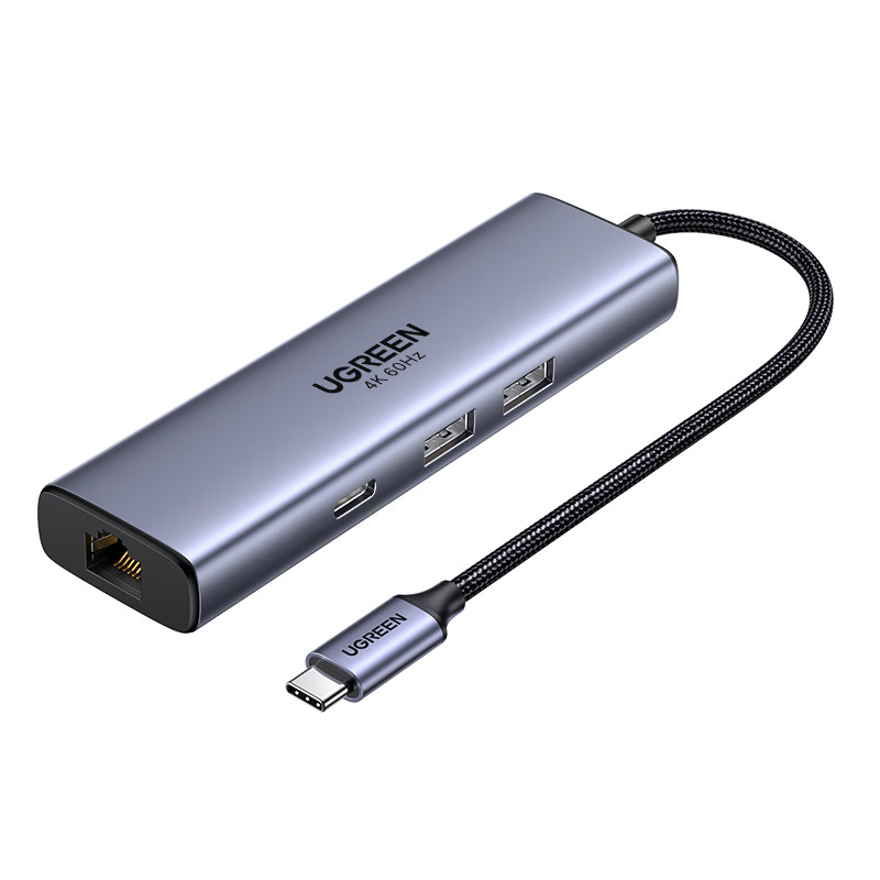 UGREEN 绿联 6合一 Type-C扩展坞 USB3.2 169元（需领券）