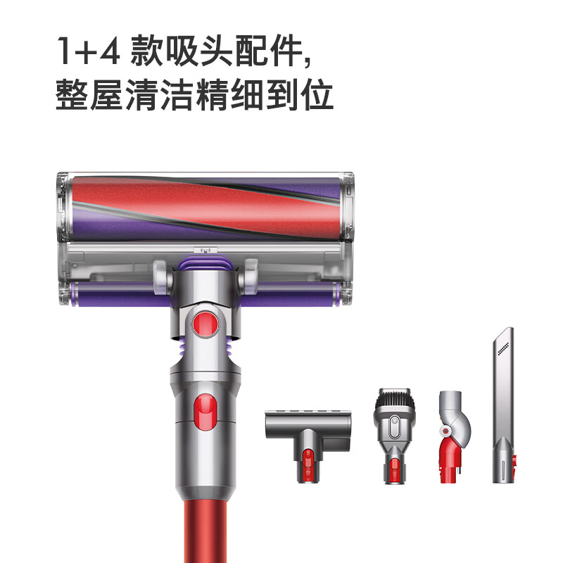 PLUS会员：dyson 戴森 V10E系列 V10 Fluffy Extra 无绳吸尘器 1591.4元包邮（双重优惠