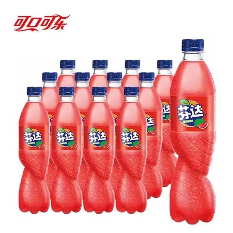 京喜特价APP:可口可乐（Coca-Cola）碳酸汽水饮料 500ml 芬达西瓜味500ml*12瓶 26.5