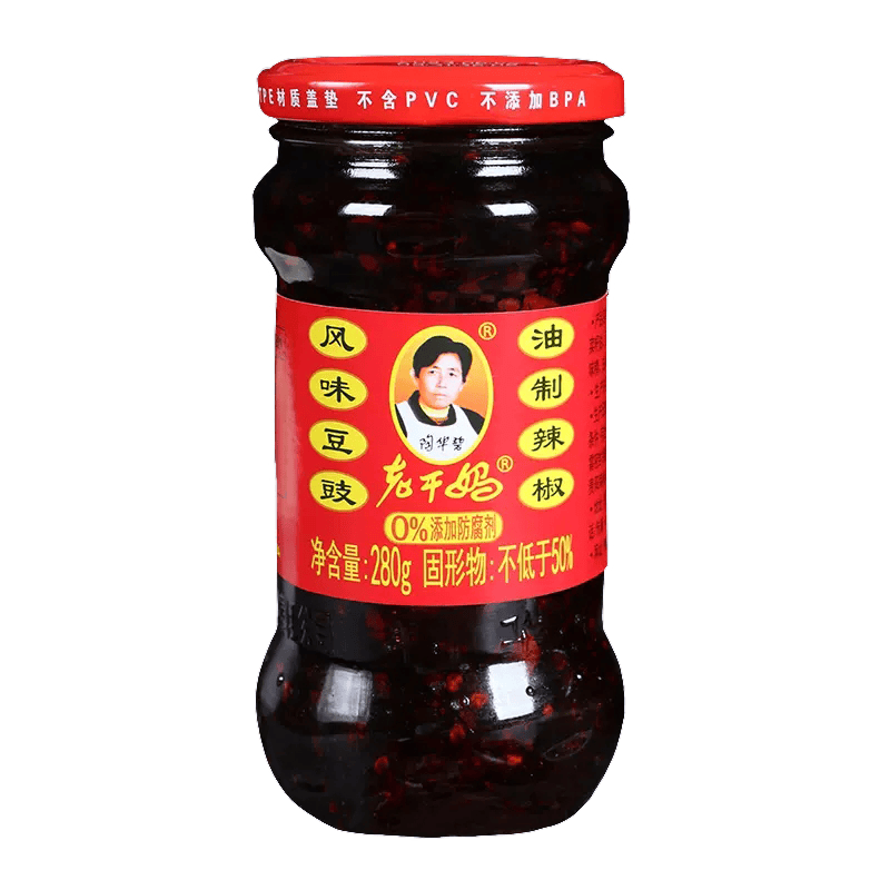 陶华碧老干妈 风味豆豉油制辣椒 280g 7.3元
