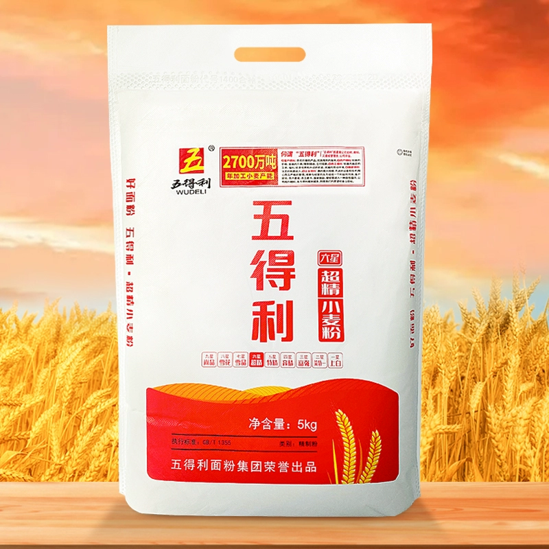 五得利 六星超精小麦粉 5kg ￥15.7