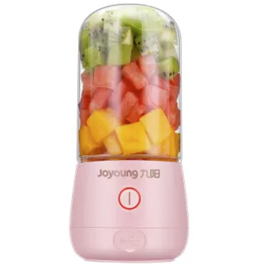 移动端：Joyoung 九阳 L3-C8 榨汁机 草莓粉 53元