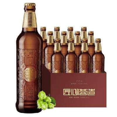 PLUS会员：Snowbeer 雪花啤酒 匠心营造 500ml*12瓶 80.7元+运费（双重优惠）