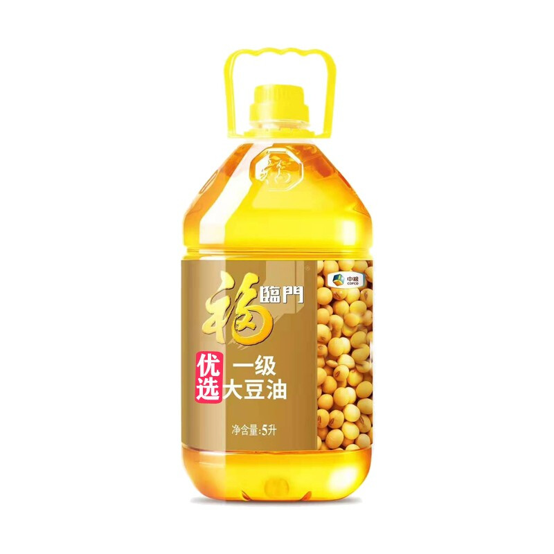 福临门 优选一级大豆油 5L 34.9元