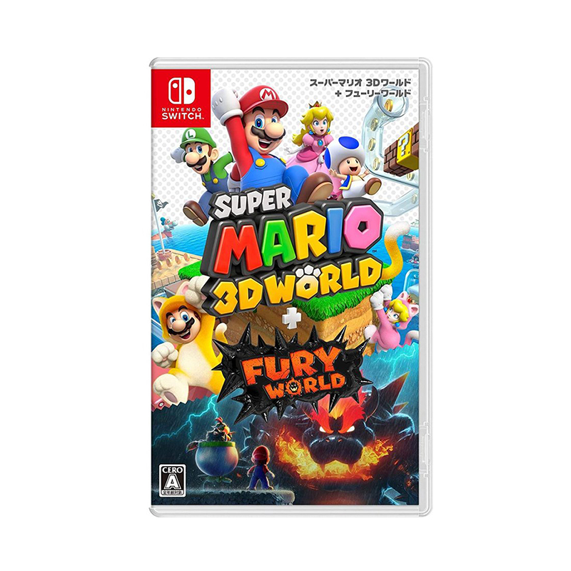 Nintendo 任天堂 Switch NS游戏卡带《超级马力欧3D世界+狂怒世界》中文 247.21元