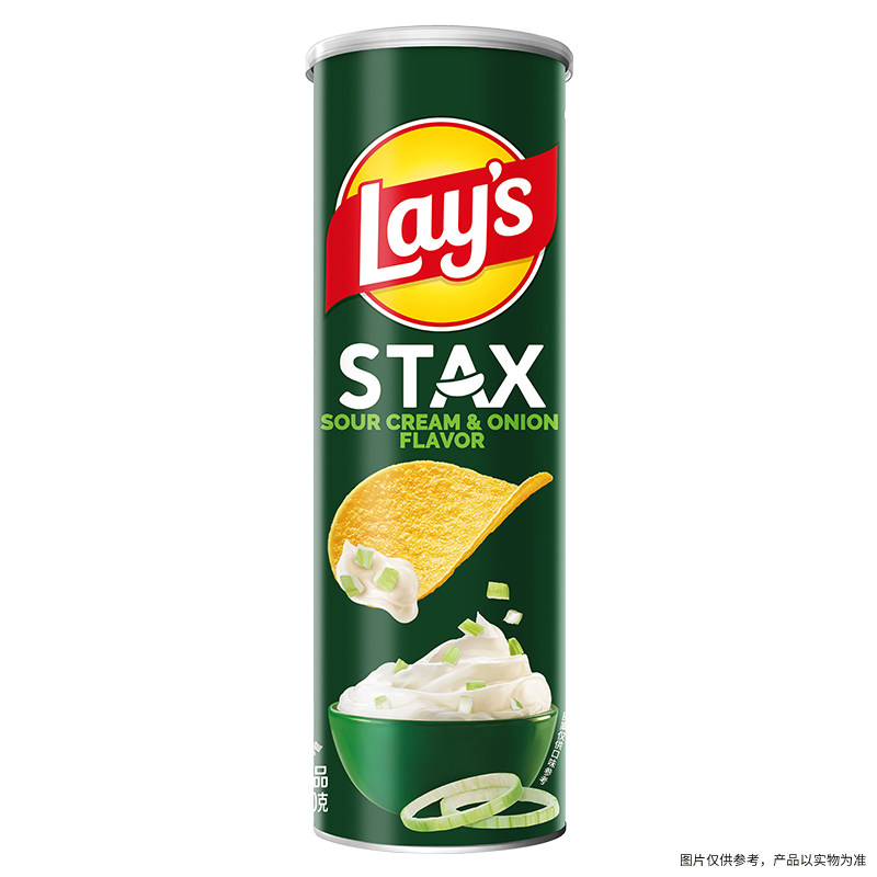 移动端：乐事 STAX系列罐装薯片酸奶油洋葱味90gx1罐 8.9元（淘金币可抵0.71元