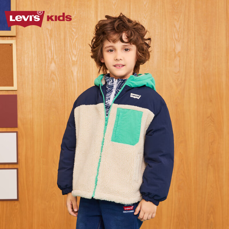 李维斯 Levi's 儿童仿羊羔绒外套 129.58元（需用券）