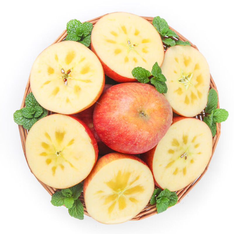 高凉州储良村 新疆阿克苏特产苹果水果10斤装特大果 42.9元（需用券）
