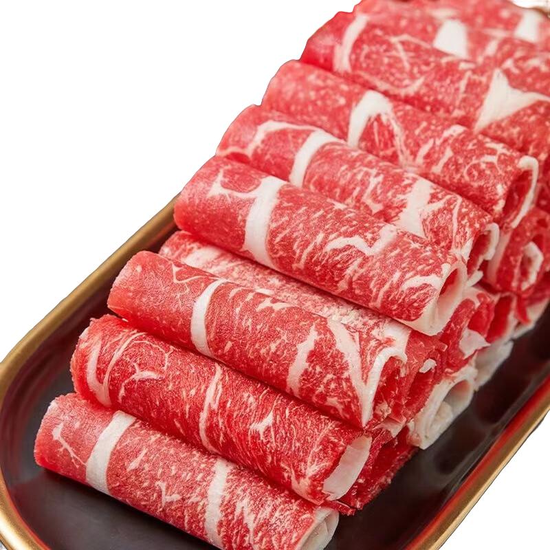 澳洲进口 安格斯M5牛肉卷 250g*1盒 23.75元