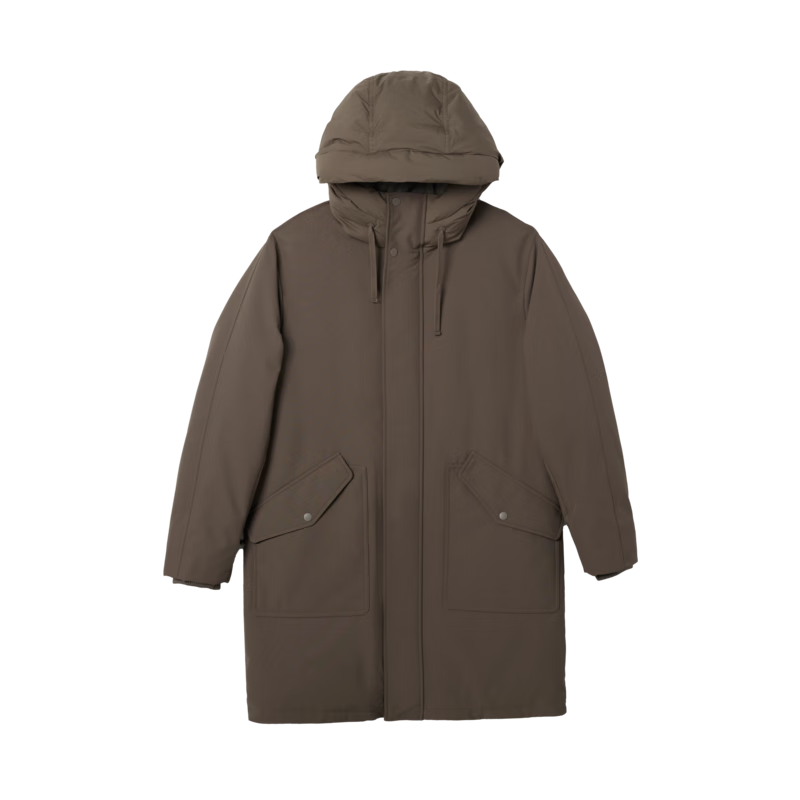 需凑单，plus:威可多 VICUTU 男士羽绒服 长款 棕色 M 鹅绒服 商务差旅 859.55元(