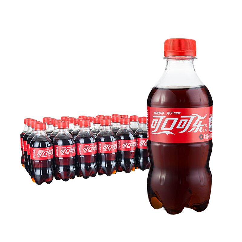 Coca-Cola 可口可乐 汽水碳酸饮料 300ML*12瓶 18.9元包邮（需领券）