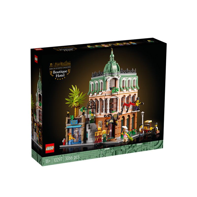 百亿补贴：LEGO 乐高 10297转角精品酒店街景系列男女孩拼搭积木玩具礼物新