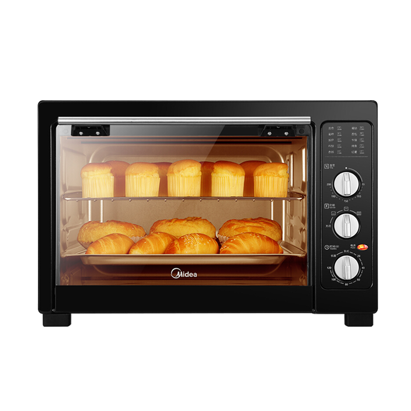 美的（Midea）电烤箱家用大容量40L MG38CB-AA独立控温/机械操控/四层烤位 212.4元