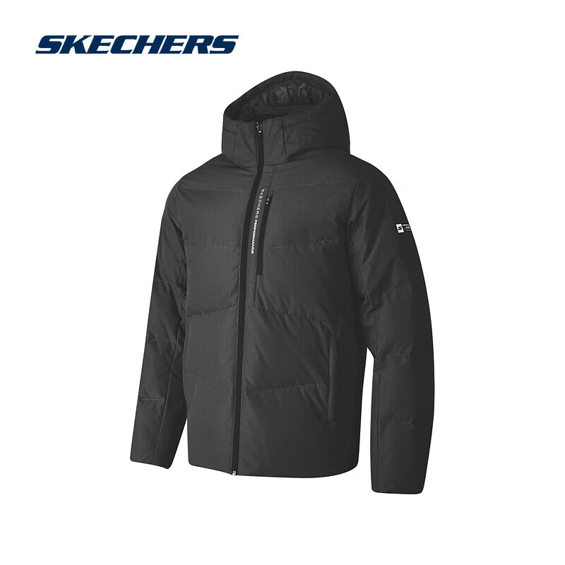 SKECHERS 斯凯奇 男短款羽绒服外套防泼水冬季保暖外套P423M127 648.1元（需用券