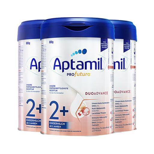 Aptamil 爱他美 德国白金版 婴儿奶粉 2+段3罐800g（含税） 603元（需用券）