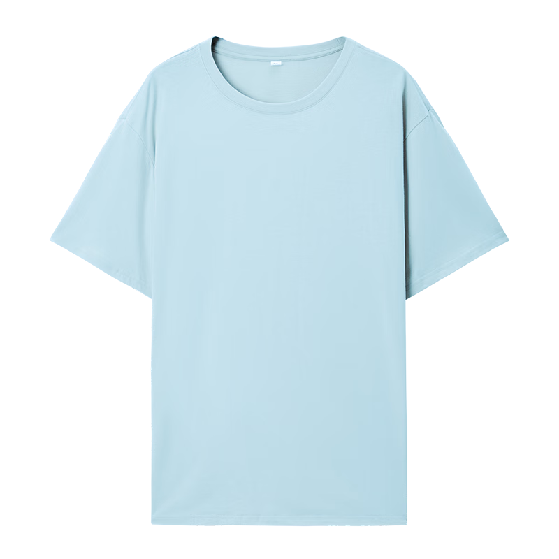 YANXUAN 网易严选 200g重磅纯棉T恤（迭代升级） -5A抑菌T 天蓝色*3件 87.98元包邮、合29.33元/件