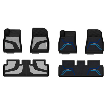 DOGU 特斯拉model3焕新版专用 全TPE汽车脚垫+毯面 双层脚垫六件套 ￥869
